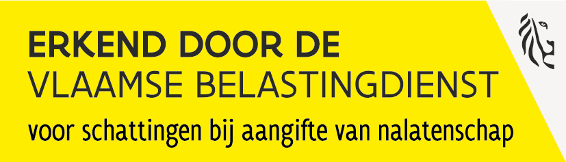 erkend door de vlaamse belanstingsdienst