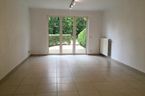 Gelijkvloers duplex appartement. 