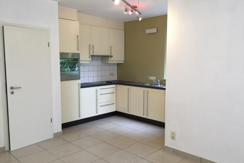 Gelijkvloers duplex appartement. 