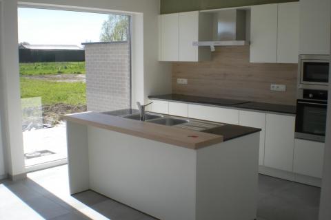 Gezellige nieuwbouwwoning te huur 3 SLPK te Merelbeke/Schelderode