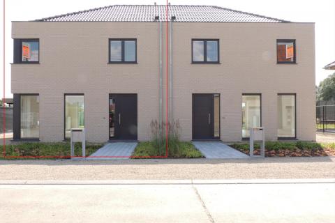 Gezellige nieuwbouwwoning te huur 3 SLPK te Merelbeke/Schelderode