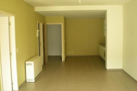 Gelijkvloers appartement 1 slpk te centrum Melle 