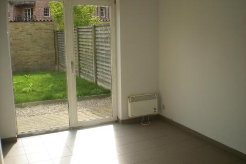 Gelijkvloers appartement 1 slpk te centrum Melle 