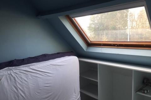 ( OPTIE ) Eénslaapkamer appartement met bureel