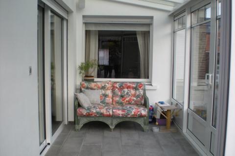 Halfopen bebouwing met tuin te huur