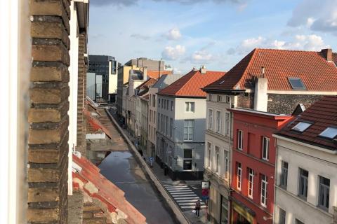 Dakappartement in historisch centrum Gent