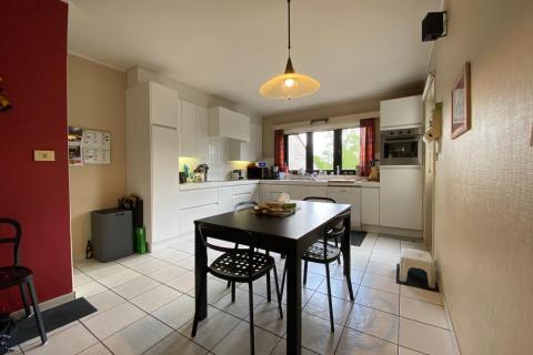 Half open bebouwing met mooi uitzicht