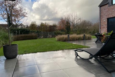 Nieuwbouw woning met tuin, terras en garage in Lochristi - 4 slaapkamers, 4 badkamers, EPC-waarde 72.00, energielabel A - perceeloppervlakte 809.00, bewoonbare 