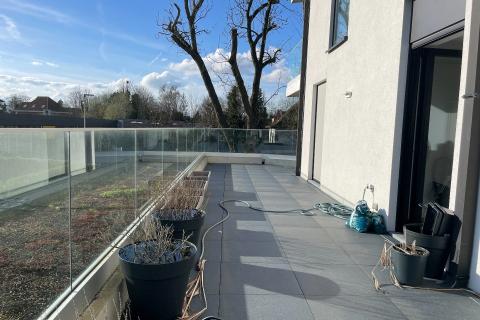 Luxe appartement met terras, lift en garage in Gentbrugge, standaard met energielabel A, bewoonbare oppervlakte 121.00m²