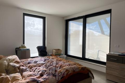 Luxe appartement met terras, lift en garage in Gentbrugge, standaard met energielabel A, bewoonbare oppervlakte 121.00m²
