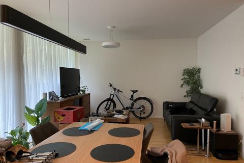 Gelijkvloers appartement met tuin op het zuidwesten, 2 slaapkamers en 2 parkeerplaatsen in Melle