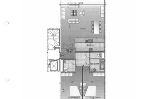 Ruim appartement met terras, garage en 2 slaapkamers in Gent - bouwjaar 2003, energielabel A, bewoonbare oppervlakte 113.00 - ideaal voor stadsliefhebbers!