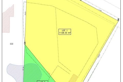 Perceel bouwgrond te Heusden/Destelbergen met zuidgerichte tuin op perceel van 1128m²