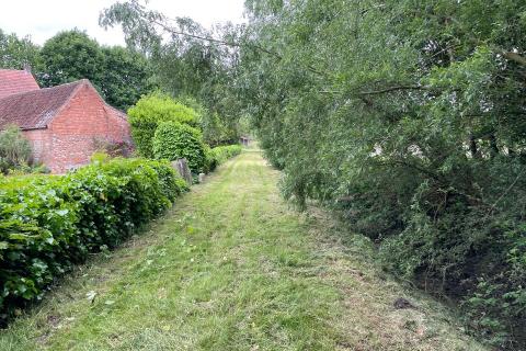 Perceel bouwgrond te Heusden/Destelbergen met zuidgerichte tuin op perceel van 1128m²