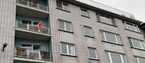 Standaard appartement met terras en 2 slaapkamers in Gent uit 1967 - 79.00m² - EPC 177.00